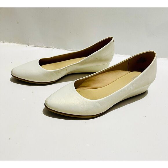 E360 Easy Spirit Esavery Leather pearl white comfort shoes edges summer women 9 - Picture 1 of 10